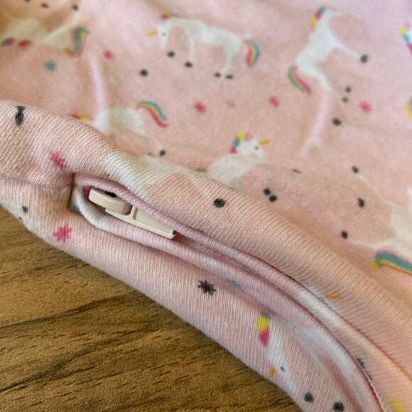 SwaddleMe Velcro Swaddles Easy Change Zipper Size Small Pink - Picture 5 of 5